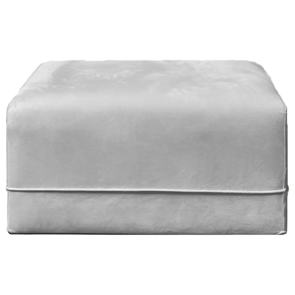 Пуф Кручу-верчу Квадрат светло-серый - Фото 1