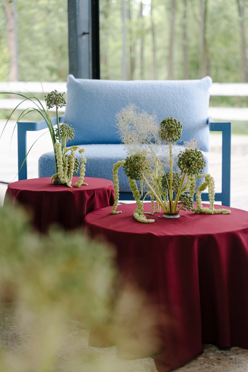 Кресло Хагги, Черничный йогурт + Голубой Тедди