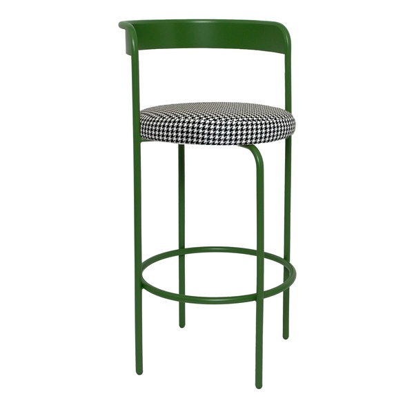 Стул барный Колори, Фисташковое пралине + Гусиная лапка