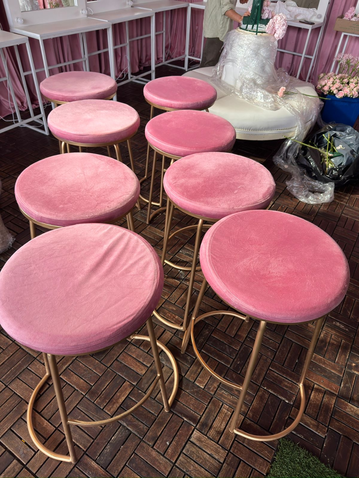 Стул барный Модерн Сэддл Куколка (любой оттенок каркаса)