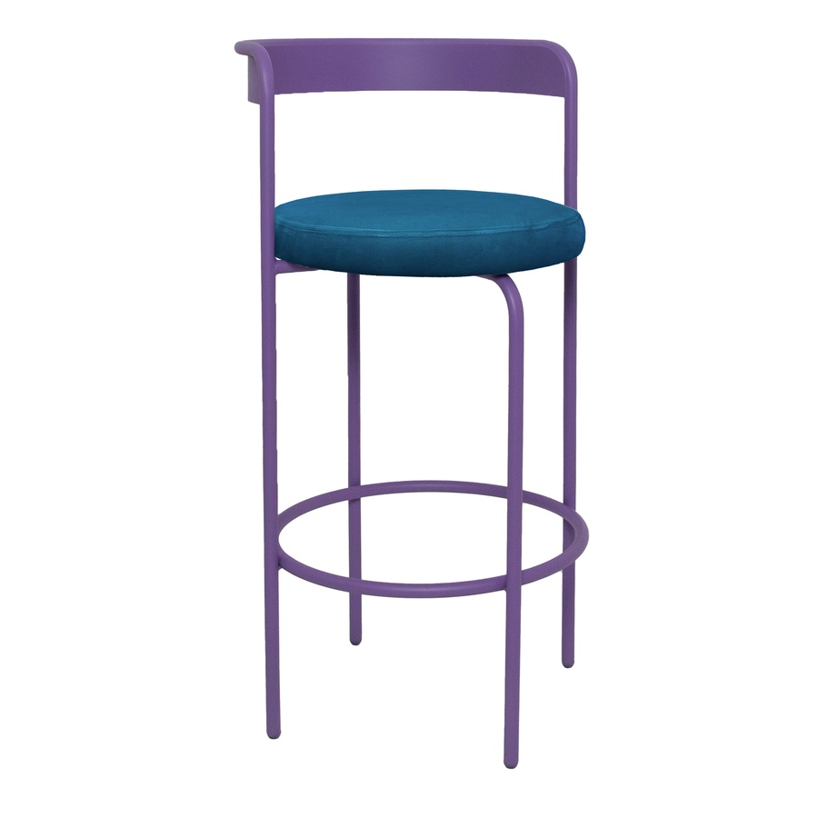Стул барный Колори, Фиалковое мороженое + Морская волна - Фото миниатюра 1