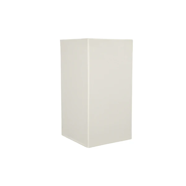 Колонна велюровая, молочная 60 см