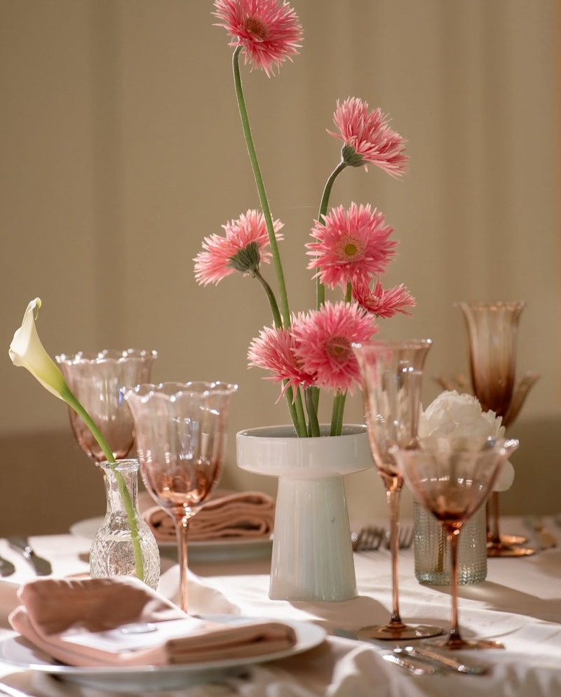 Сет бокалов Блуми Остеоспермум