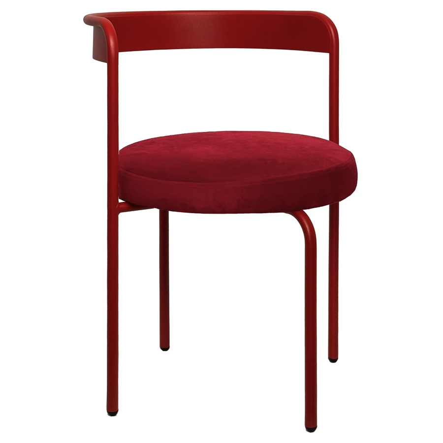 Стул Колори, Красный бархат + Бордо - Фото миниатюра 1