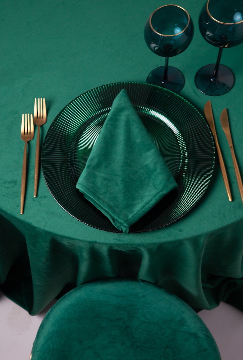 Столовые приборы Гоа Золото,  золотые, сет из 4 предметов