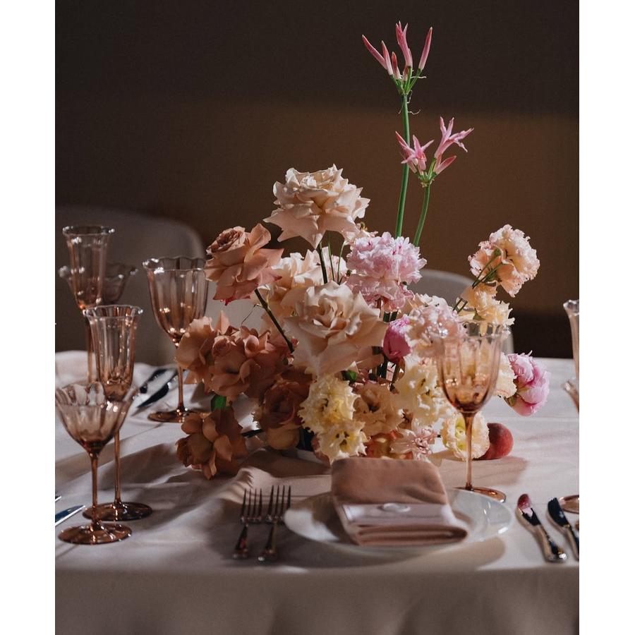 Бокал винный большой Блуми Остеоспермум - Фото миниатюра 6