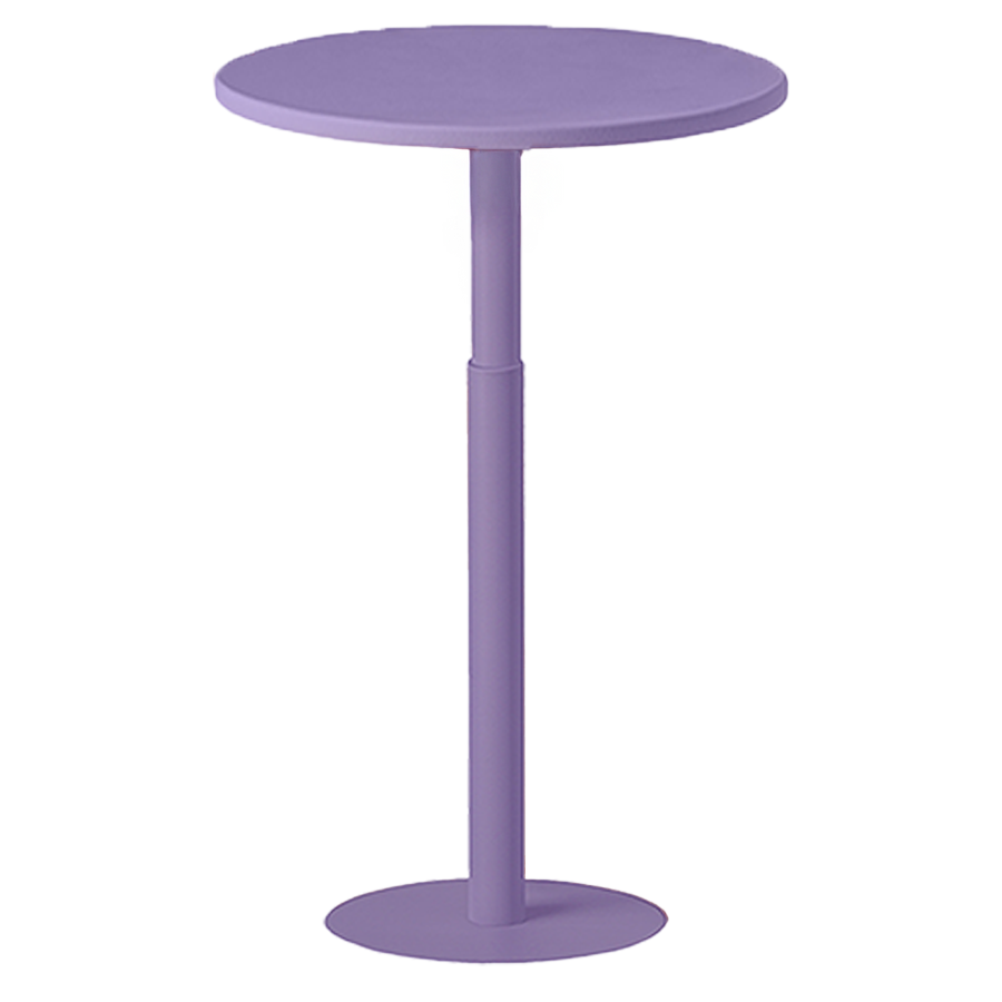 Стол коктейльный Твист Круглый, Фиалковое мороженое + Нежная орхидея - Фото миниатюра 1