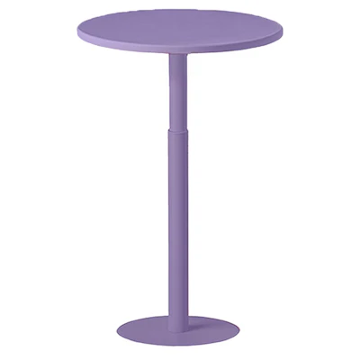 Стол коктейльный Твист Круглый, Фиалковое мороженое + Нежная орхидея