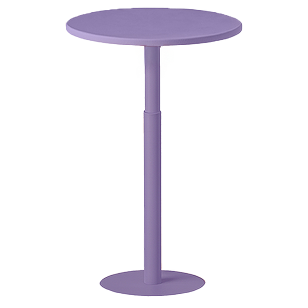 Стол коктейльный Твист Круглый, Фиалковое мороженое + Нежная орхидея