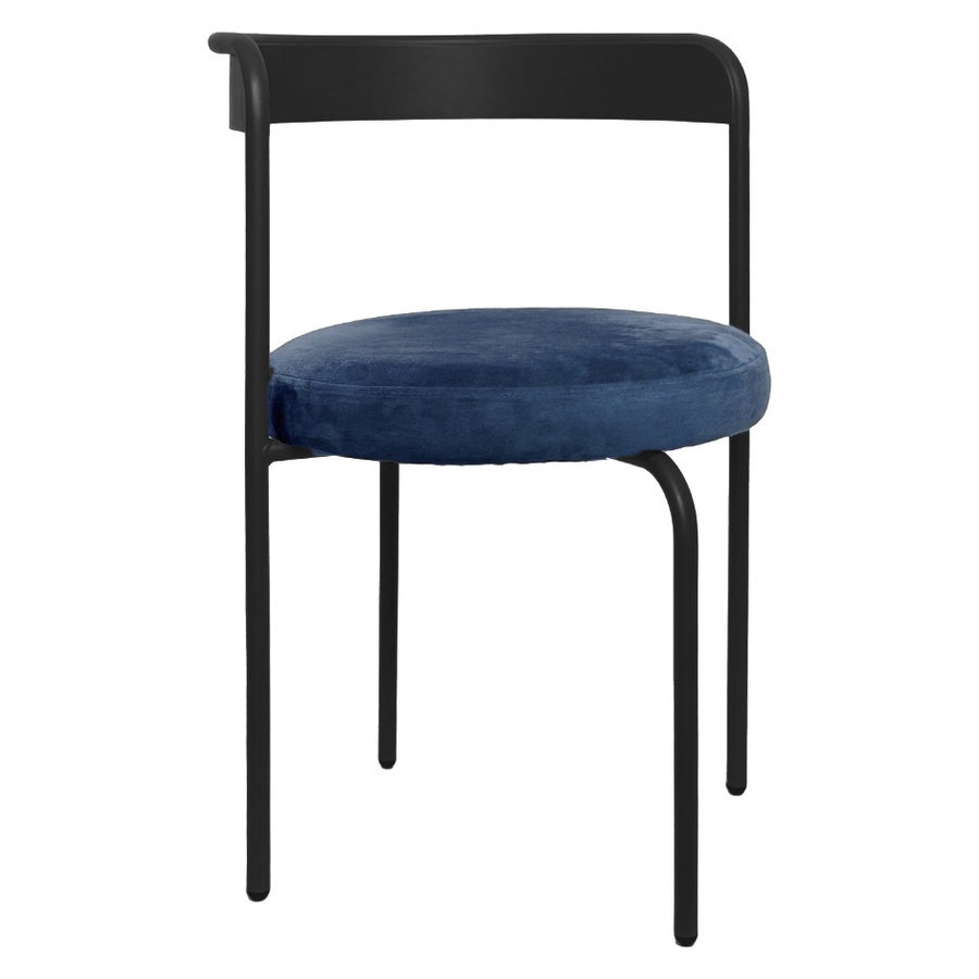 Стул Колори, Лакричный леденец + Глубокий синий - Фото миниатюра 1