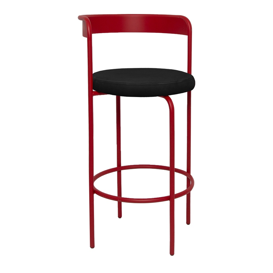 Стул барный Колори Красный бархат + Черная ночь - Фото миниатюра 1