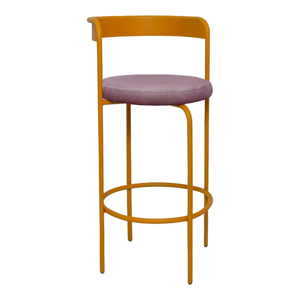 Стул барный Колори, Тыквенный тарт + Розовая помада