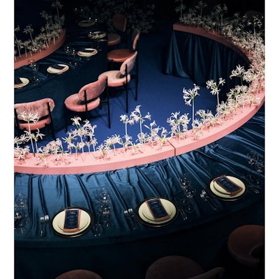 Скатерть велюр, прямоугольная, сапфировая ХЛ - изображение 5