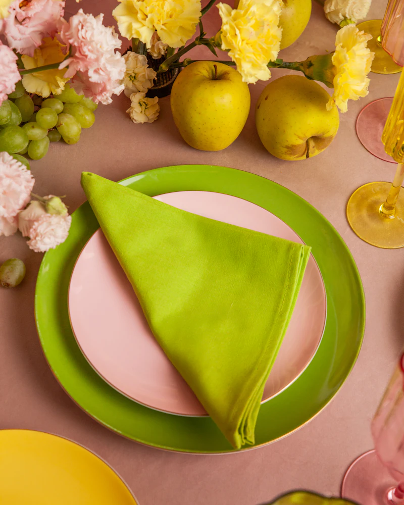 Салфетка из смесового льна, Лайм ВайкулЭ