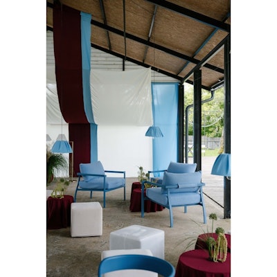 Кресло Хагги, Черничный йогурт + Голубой Тедди - изображение 6