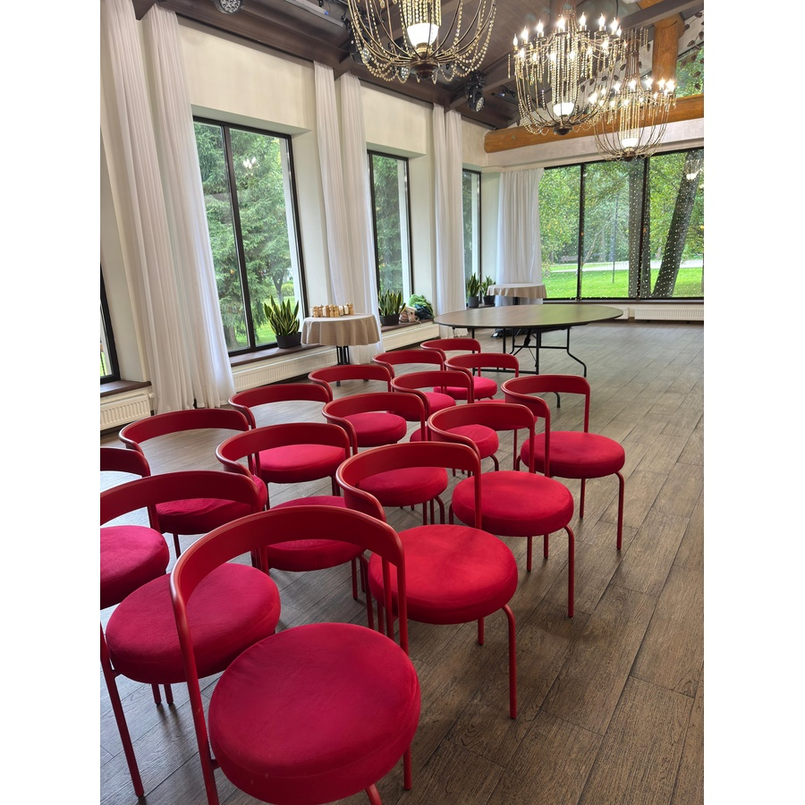 Стул Колори, Красный бархат + Малиново-красный - Фото миниатюра 8