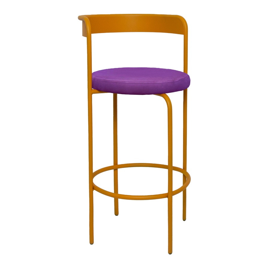 Стул барный Колори, Тыквенный тарт + Таинственный фиолетовый - Фото миниатюра 1