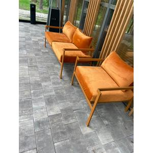 Кресло Хагги, Тыквенный тарт + Терракотовый - изображение 4