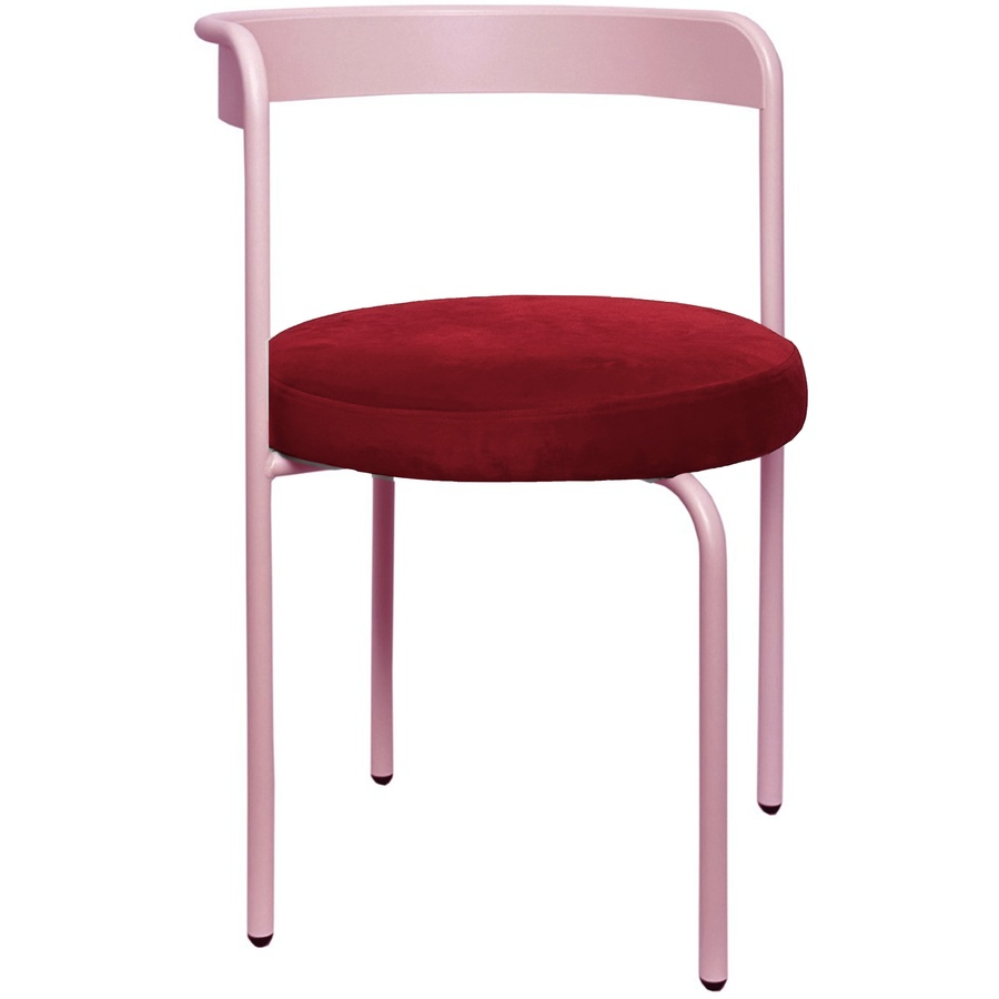 Стул Колори, Розовая помада + Бордо - Фото миниатюра 1
