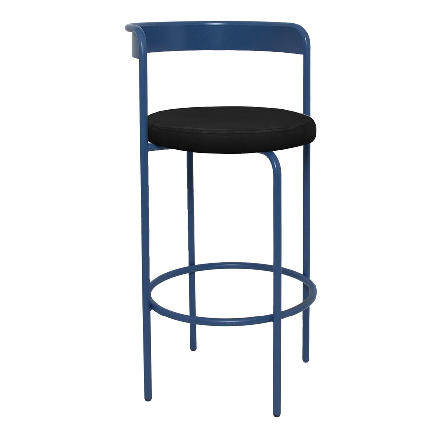 Стул барный Колори, Черничный йогурт + Черная ночь - Фото миниатюра 1