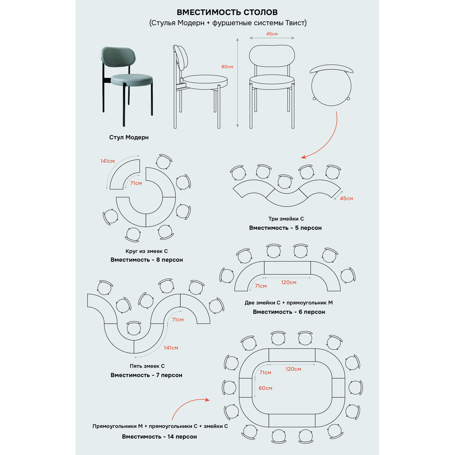 Стол коктейльный Твист Змейка С, Фиалковое мороженое + Нежная орхидея (телескопические ноги) - Фото миниатюра 2
