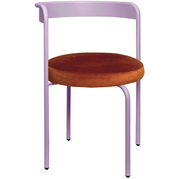 Стул Колори, Фиалковое мороженое + Терракотовый