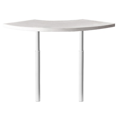 Стол коктейльный Твист Змейка С, Рафаэлло + Млечный путь (телескопические ноги) - изображение 2