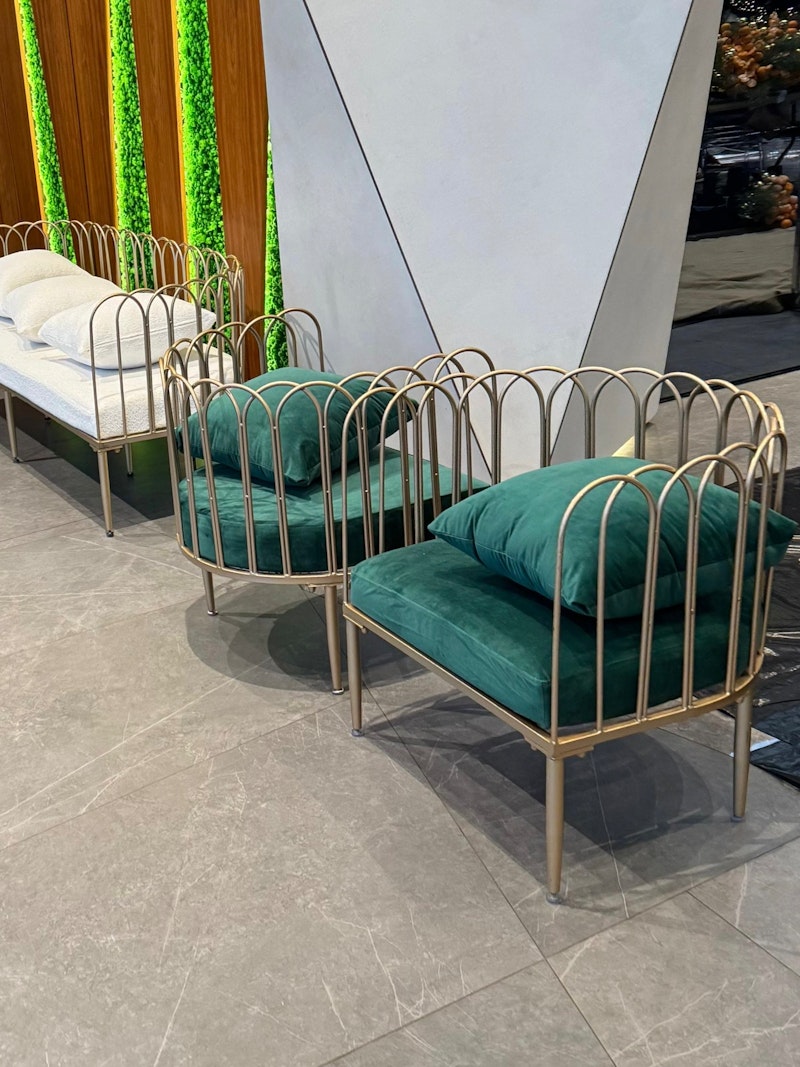 Диван Сквош М, Изумрудный