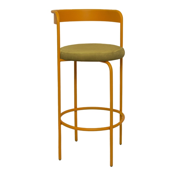 Стул барный Колори, Тыквенный тарт + Золотая охра