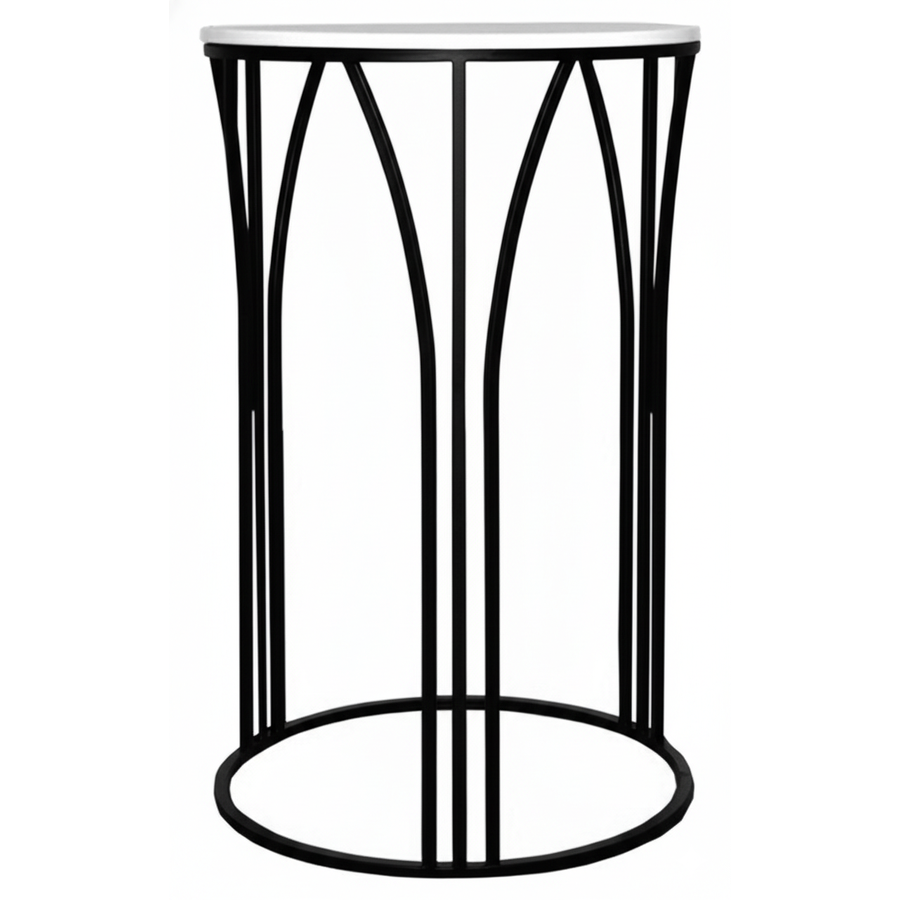 Столик для торта Клео, черный (перекрас)   - Фото миниатюра 1