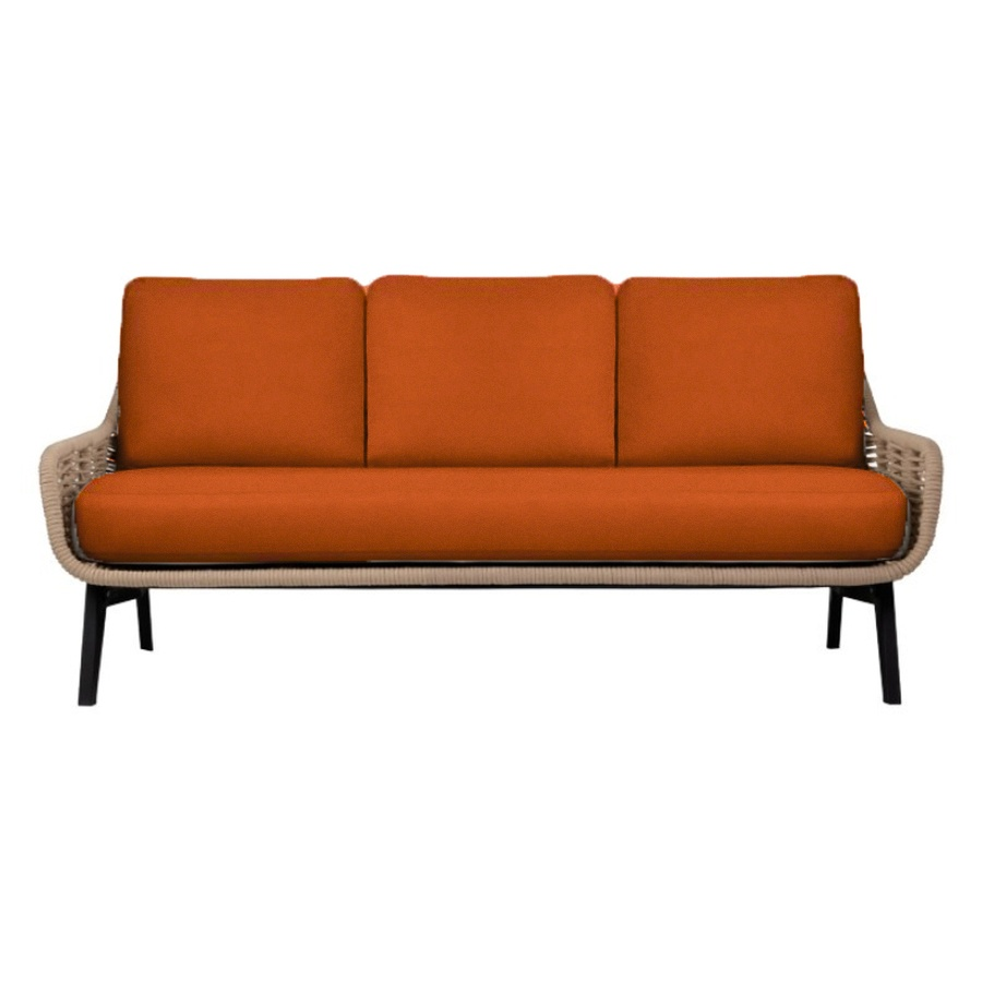 Диван Ван Гог терракотовый - Фото миниатюра 1