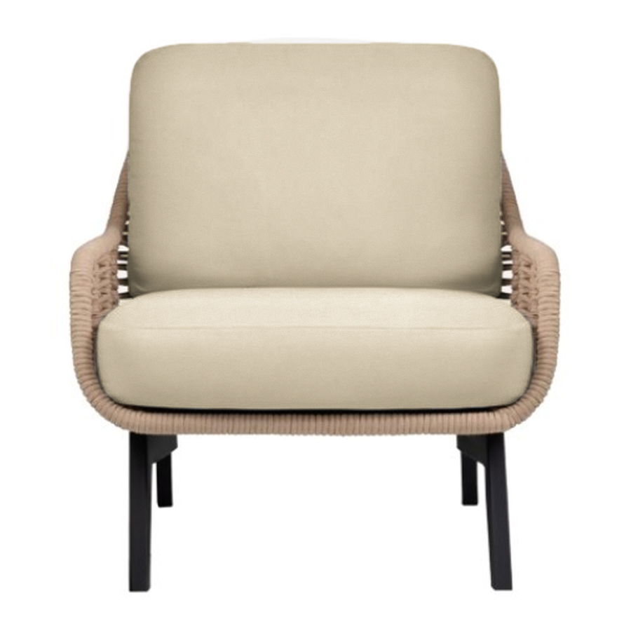 Кресло Ван Гог кремовый бисквит - Фото миниатюра 1