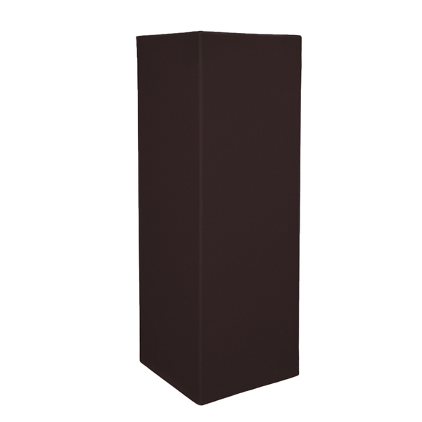 Колонна велюровая, шоко мокка 120см