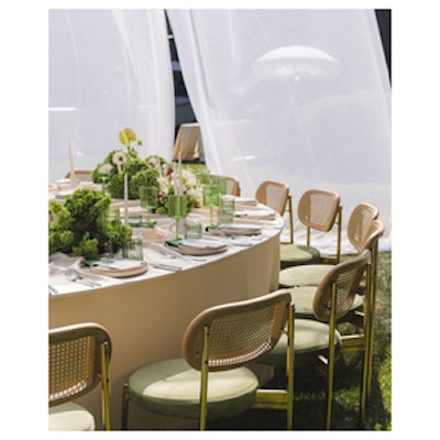 Бокал винный Сквош Мир зеленого цвета - изображение 3