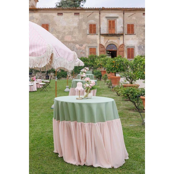 Скатерть двухцветная, пошив на заказ  - Фото 2