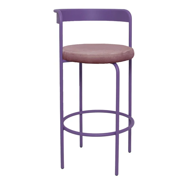 Стул барный Колори, Фиалковое мороженое + Розовая помада