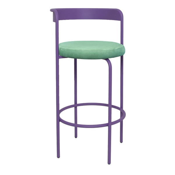 Стул барный Колори, Фиалковое мороженое + Мятный