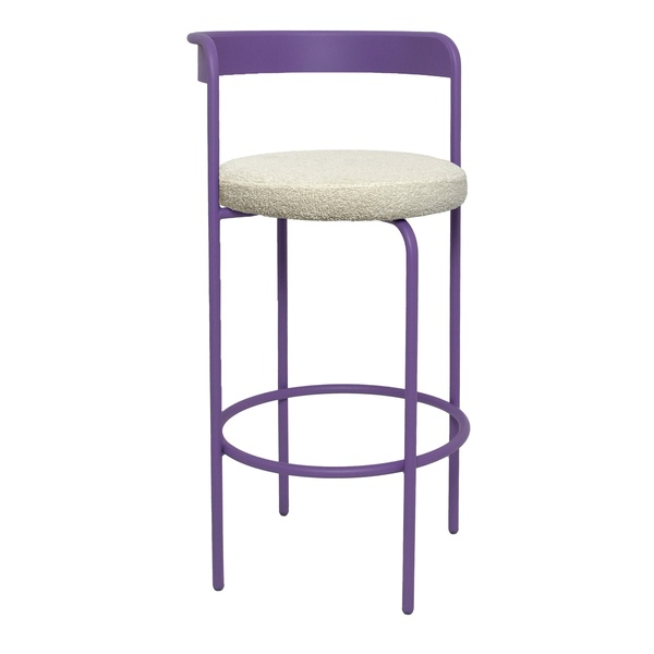 Стул барный Колори, Фиалковое мороженое + Тедди