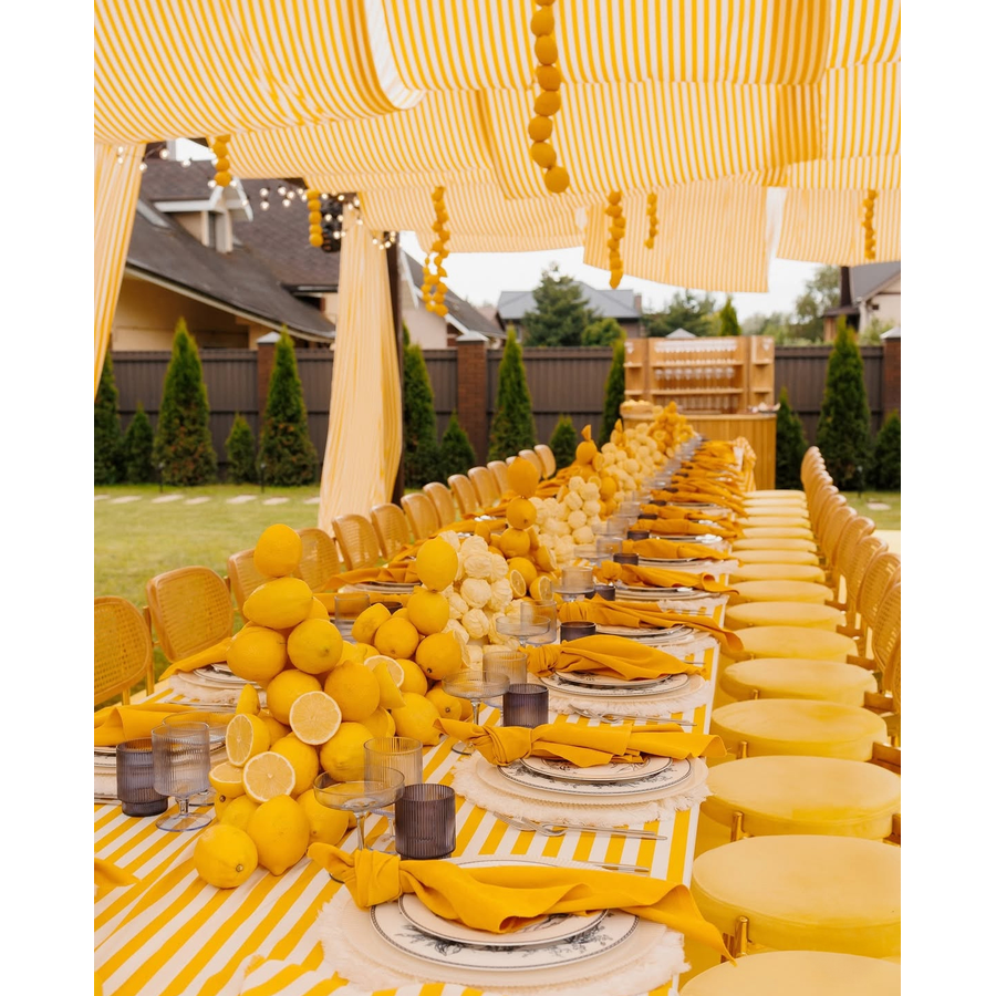 Стул Модерн Золото, Натуральный ротанг + Желтая субмарина - Фото миниатюра 5