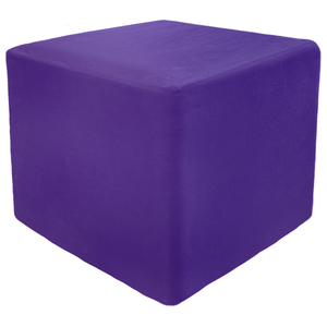 Пуф квадратный Точка, велюр, Таинственный фиолетовый - Фото 1