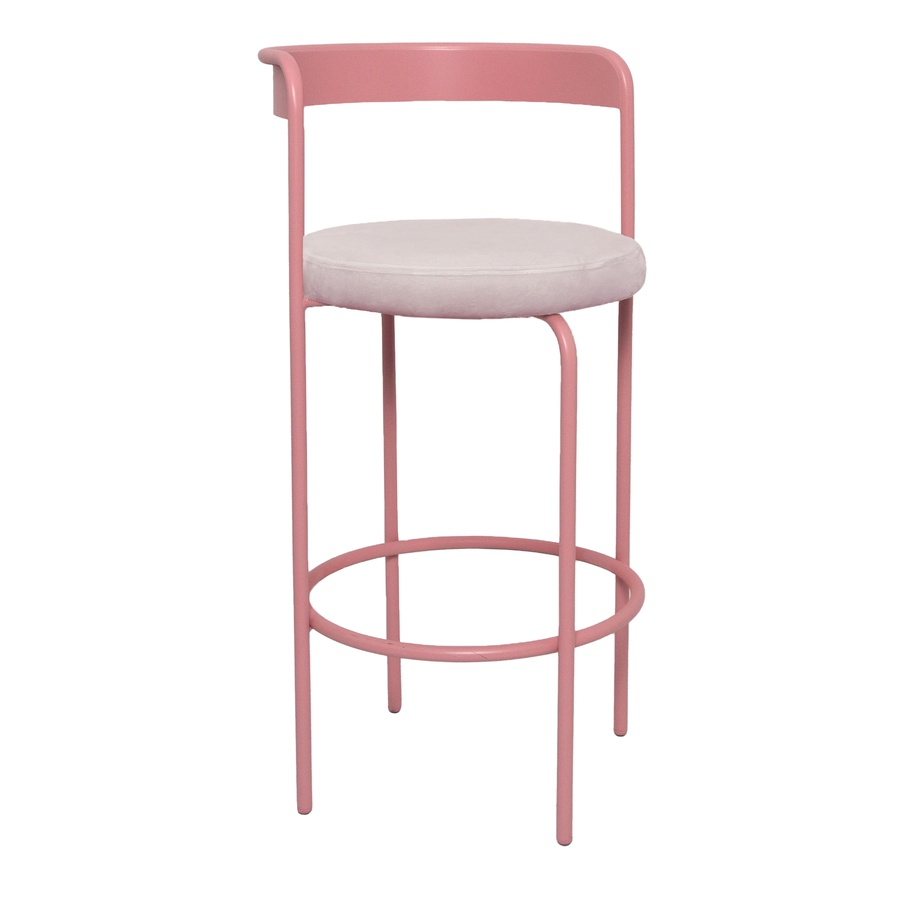 Стул барный Колори, Розовая помада + Розовый кварц - Фото миниатюра 1