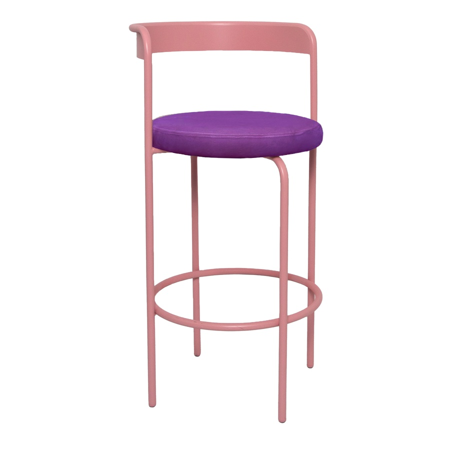 Стул барный Колори, Розовая помада + Таинственный фиолетовый - Фото миниатюра 1