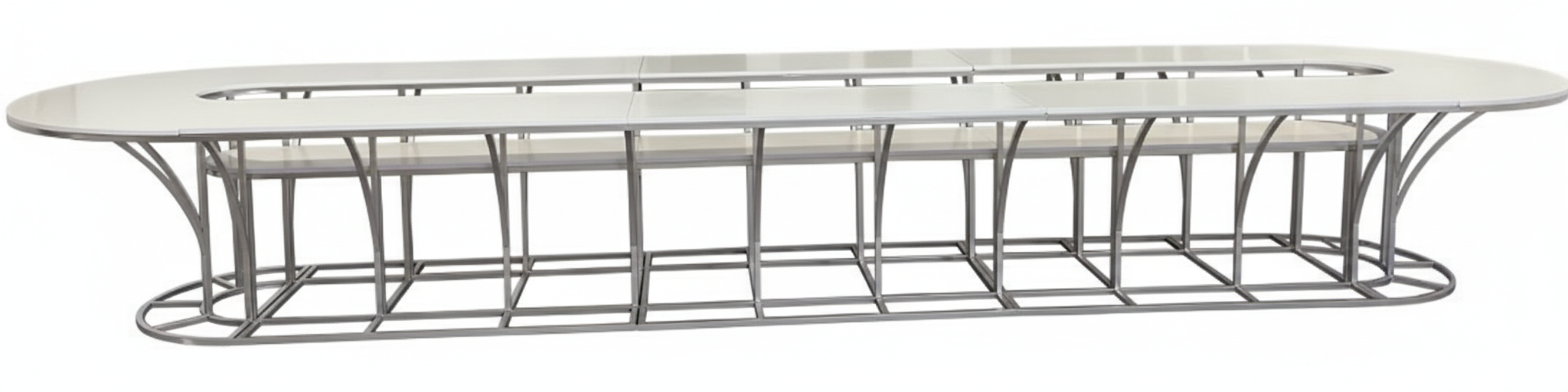 Стол Тьюлип (размер ХХЛ), Серебряный (перекрас)