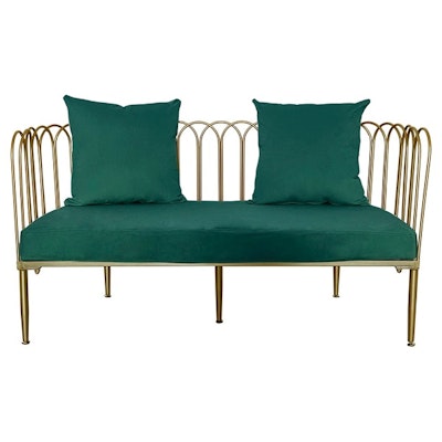 Диван Сквош М, Изумрудный - изображение 1