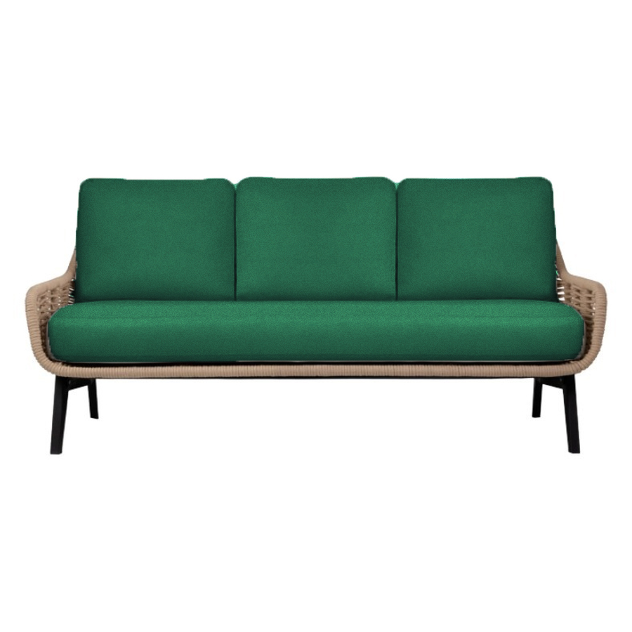 Диван трехместный Ван Гог Изумрудный - Фото миниатюра 1