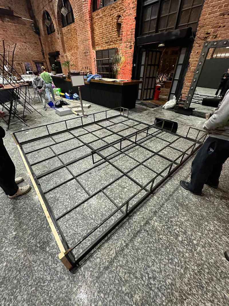 Прямоугольный каркас под банер Л