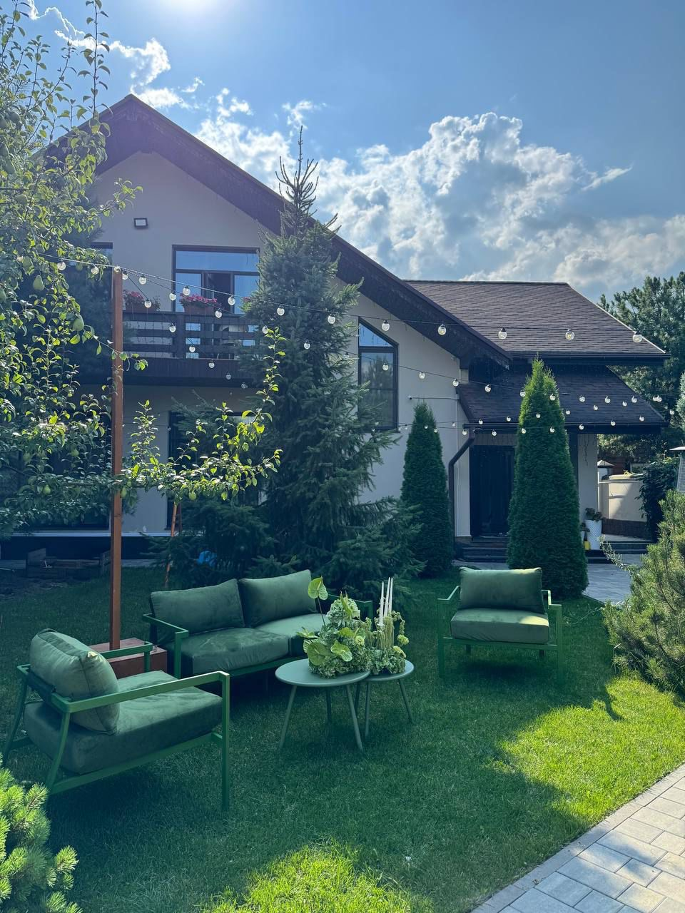 Диван Хагги М, Фисташковое пралине + мачта