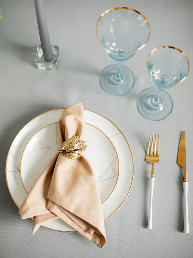 Сет бокалов Хлоэ голубой