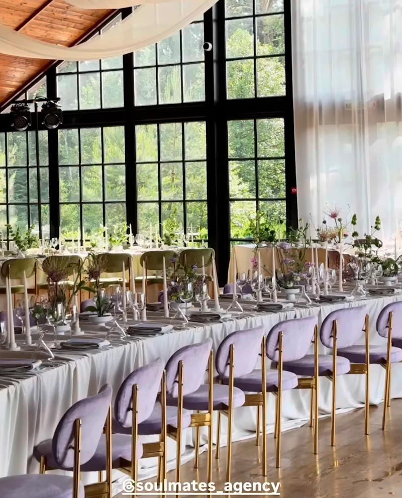 Стул Модерн Золото, Нежная орхидея