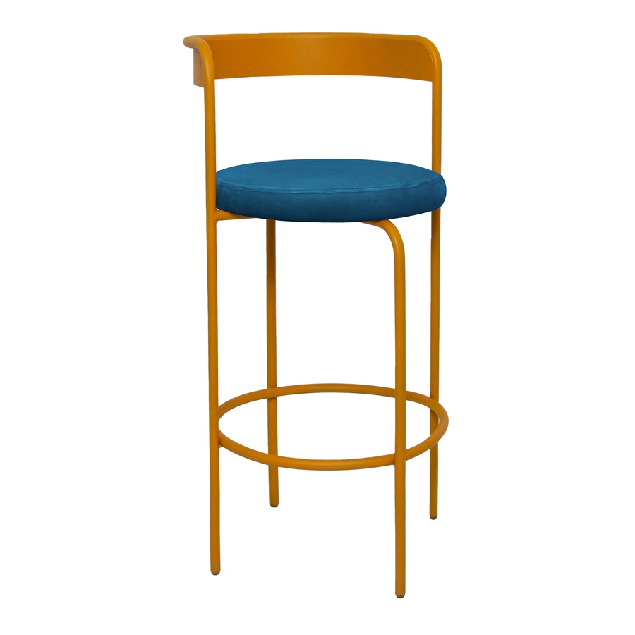 Стул барный Колори, Тыквенный тарт + Морская волна - Фото миниатюра 1